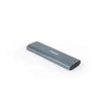 39425-TooQ Shura Caja externa para unidad de estado solido (SSD) Gris M.2