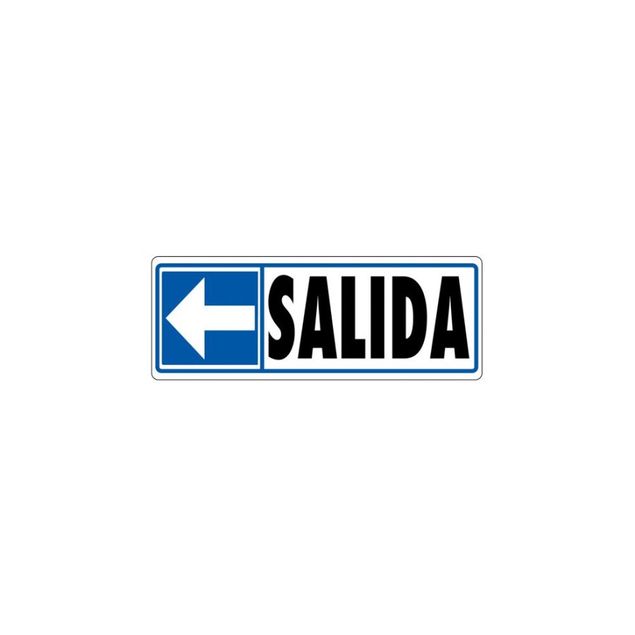 3943-SENAL "SALIDA (IZQUIERDA)" 175X65 PVC GRIS ARCHIVO 2000 6177-05 GS 3943-SENAL "SALIDA (IZQUIERDA)" 175X65 PVC GRIS ARCHIVO 2000 6177-05 GS