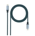 39486-NANOCABLE CABLE USB 3.1 GEN2 10GBPS 5A, 4K/60HZ, USB-C/M-USB
