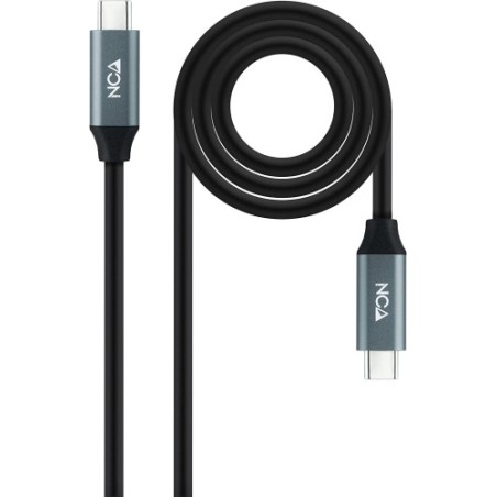 39492-NANOCABLE CABLE USB 3.2 GEN2X2 20GBPS 5A/100W 4K/60HZ USB-C/