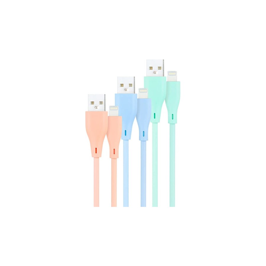 39503-NANOCABLE 3 CABLES LIGHTNING A USB 2.0, LIGHTNING/M-USB A/M,