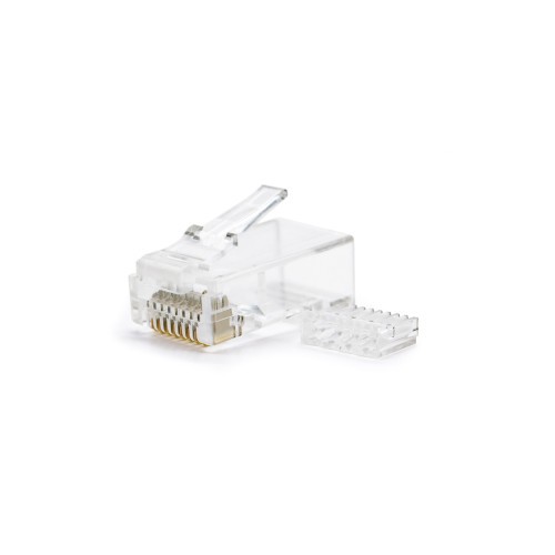 39519-Nanocable 10.21.0201-50 conector RJ-45 Transparente