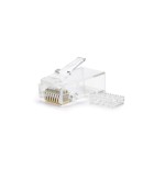39519-Nanocable 10.21.0201-50 conector RJ-45 Transparente