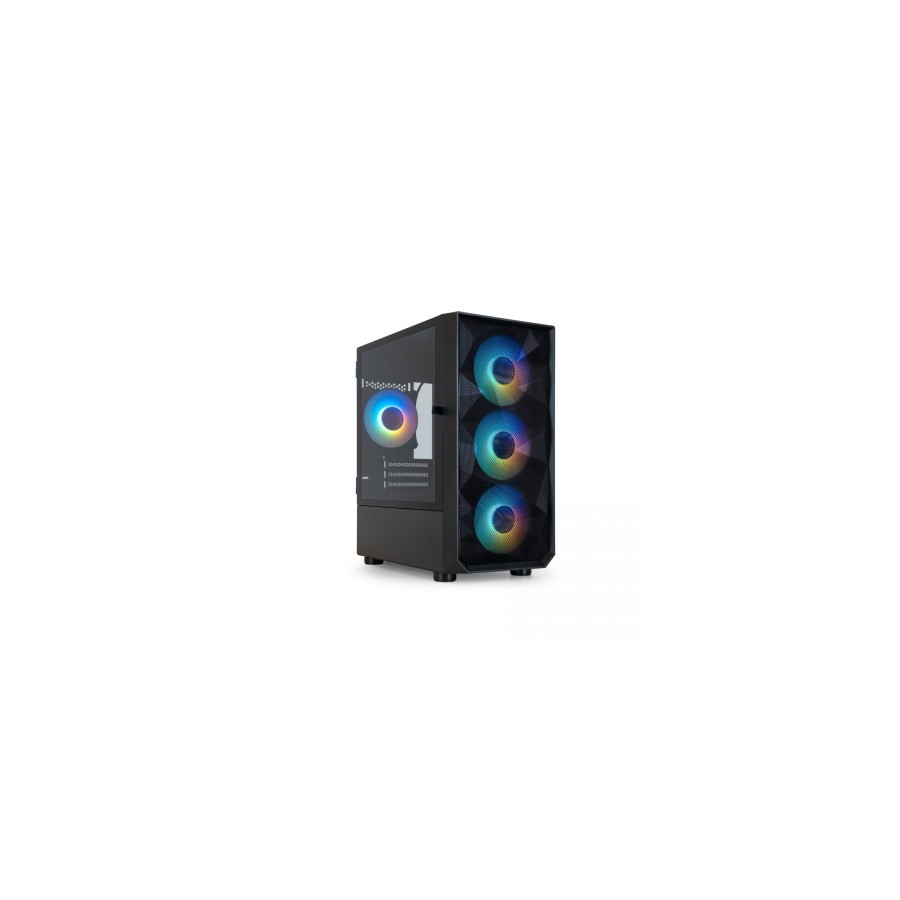 39566-TOOQ CAJA MINITORRE GAMING TQGCC901-B "SEIZURE" NEGRA