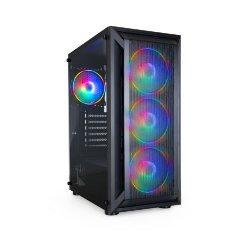 39569-TooQ Caja Semitorre Gaming Ragnarok, Negra