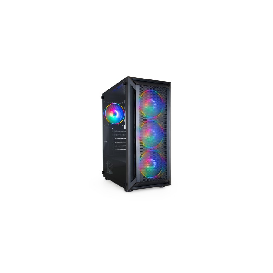 39569-TooQ Caja Semitorre Gaming Ragnarok, Negra