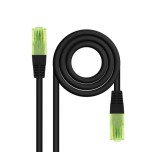 39603-NANOCABLE CABLE RED CAT.6 UTP AWG26 CCA, NEGRO, 0.5 M