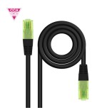 39624-NANOCABLE CABLE RED CAT.6 UTP AWG26 CCA, NEGRO, 25 M