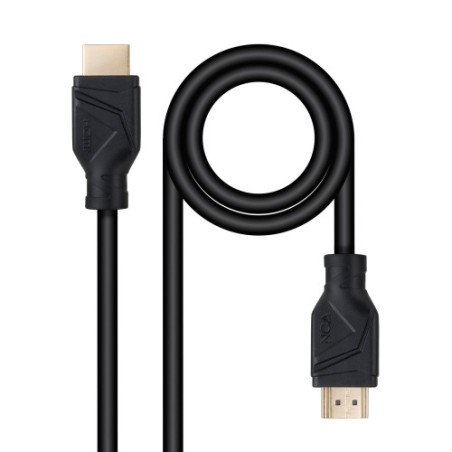 39631-Nanocable Cable HDMI V2.1 8K@60Hz 48Gbps CCS, A/M-A/M, Negro, 1 m