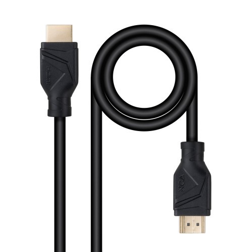 39639-Nanocable Cable HDMI V2.1 8K@60Hz 48Gbps CCS, A/M-A/M, Negro, 5 m