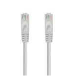 39680-Nanocable Cable Red Latiguillo RJ45 LSZH CAT.6A UTP AWG24, Gris, 25 cm