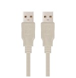 39729-Nanocable CABLE USB 2.0, TIPO A/M-A/M, 1.0 M