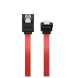 39737-Nanocable CABLE SATA DATOS ACODADO CON ANCLAJES 0.5 M