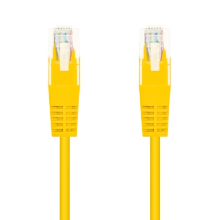 39883-NANOCABLE CABLE RED LATIGUILLO RJ45 CAT.5E UTP AWG24, AMARILLO, 2.0 M (10.20.0102-Y)