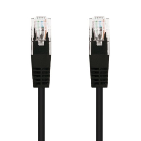39928-Nanocable 10.20.0400-BK cable de red 0,5 m Cat6e U/UTP (UTP) Negro