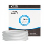 39936-Nanocable CABLE RED RJ45 CAT.6 UTP RIGIDO AWG24, 100 M