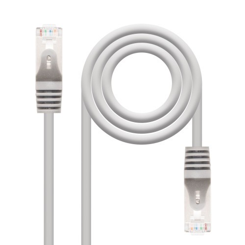 39937-NANOCABLE CABLE RED LATIGUILLO RJ45 CAT.5E FTP AWG24, 0.5 M (10.20.0600)