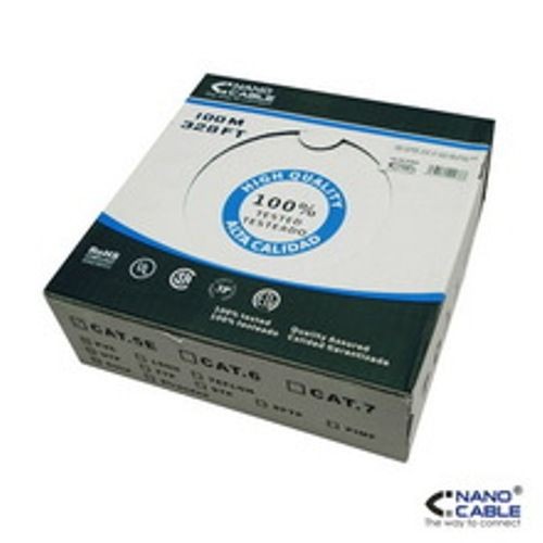 39944-NANOCABLE CABLE RED RJ45 CAT.5E FTP FLEXIBLE AWG24, 100 M (10.20.0702-FLEX)