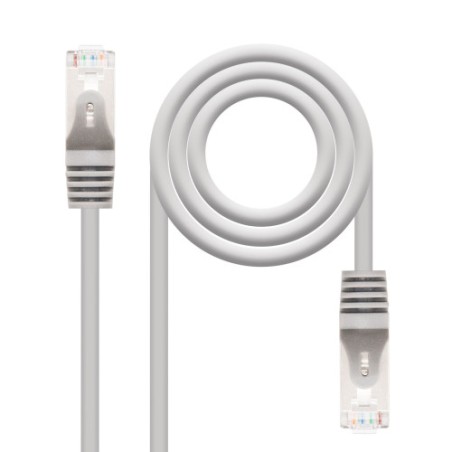 39948-Nanocable 3m Cat6e cable de red Gris F/UTP (FTP)