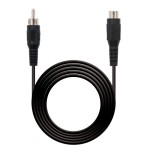 39978-Nanocable 10.24.0505 cable de audio 5 m RCA Negro