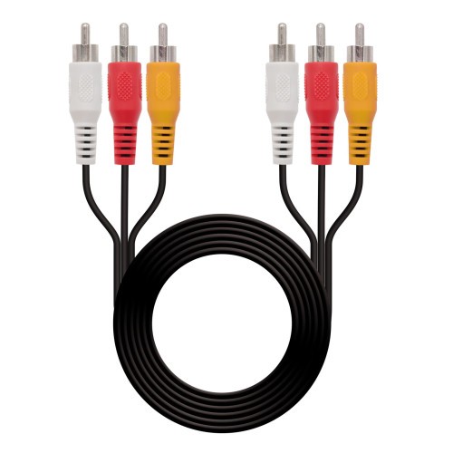 39982-NANOCABLE CABLE AUDIO VIDEO, 3XRCA/M-3XRCA/M, 30 M (10.24.0830)