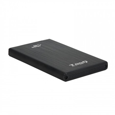 40002-TooQ TQE-2522B caja para disco duro externo Caja de disco duro (HDD) Negro 2.5"