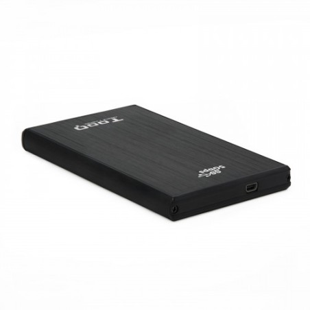 40003-TooQ TQE-2522B caja para disco duro externo Caja de disco duro (HDD) Negro 2.5"