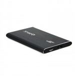 40008-TooQ TQE-2529B caja para disco duro externo Carcasa de disco duro/SSD Negro 2.5"