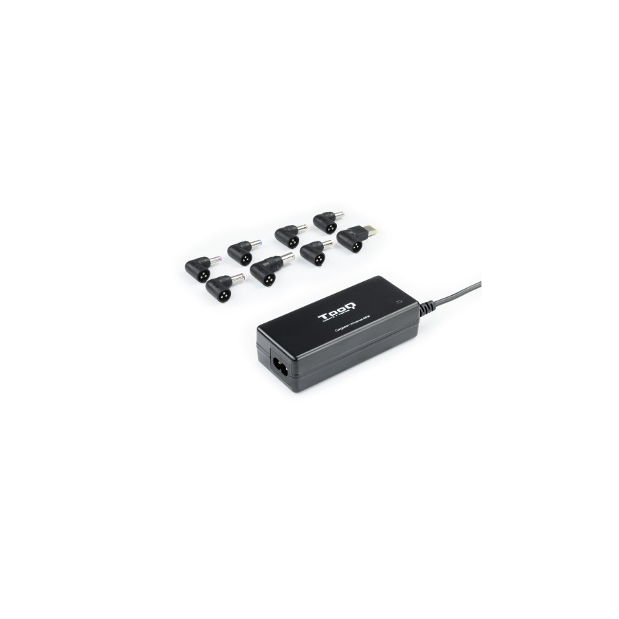 40012-TooQ TQLC-65BS02AT adaptador e inversor de corriente Interior 65 W Negro