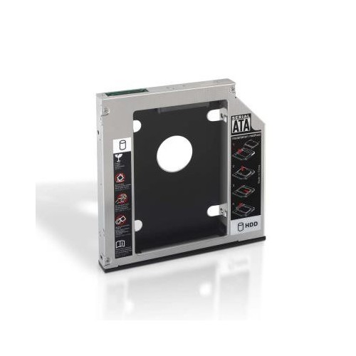 40016-NANOCABLE ADAPTADOR HDD 9,5MM PARA UNIDAD OPTICA PORTATIL 12,7MM