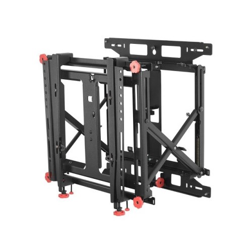 40175-SHARP HIGH-END VIDEO WALL MOUNT WITH QUICK RELEASE FOR SINGLE INSTALLATION OF 46" AND 55". CONNECTOR KITS HAVE TO