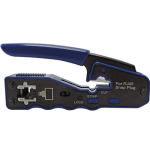 40256-WP PROFESSIONAL CRIMPING TOOL FOR RJ45 WIRE THROUGH PLUG WITH CABLE STRIPPER