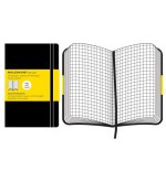 4026-LIBRETA CLASICA TAPA BLANDA NEGRA L (13X21CM) CUADRICULADA MOLESKINE QP617
