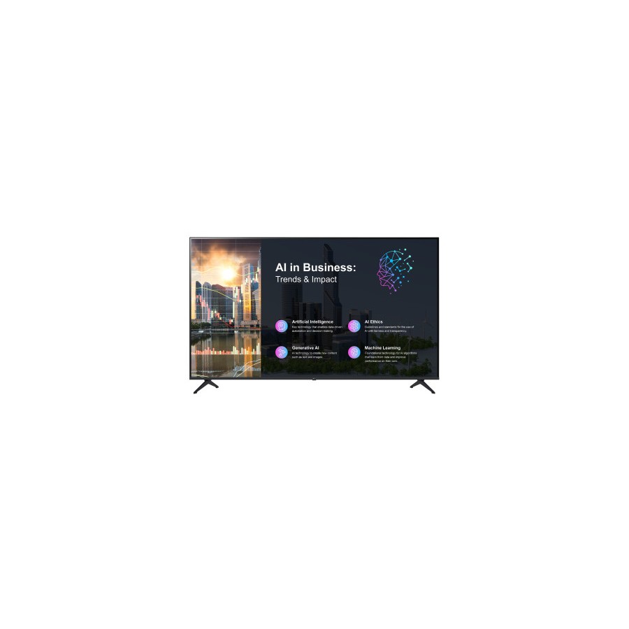 40393-LG (55PK640S0LB) 55" / ULTRA HD 3840 X 2160 / 16X7 / 300 NIT / CONTRASTE ESTATICO 1200 A 1 / VIDA UTIL 30000 HORAS