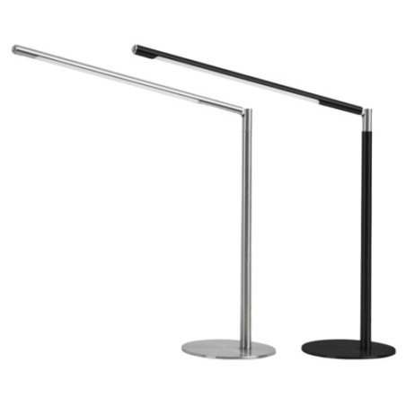 40531-LAMPARA CON REGULADOR DE INTENSIDAD DE LUZ LED AURA 15X39X42 CM NEGRO ARCHIVO 2000 5067 NE