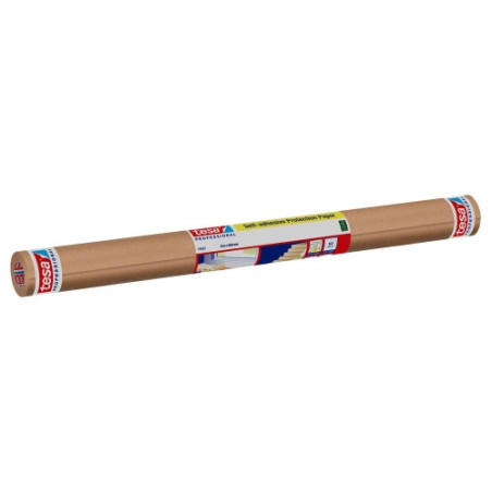 40540-ROLLO PAPEL PROTECTOR AUTOADHESIVO MARRON 60CM X 10M. TESA 74922-00002-00