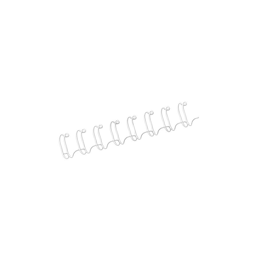 408-PACK 100 WIRES 8 MM. BLANCO FELLOWES 53258