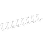 408-PACK 100 WIRES 8 MM. BLANCO FELLOWES 53258