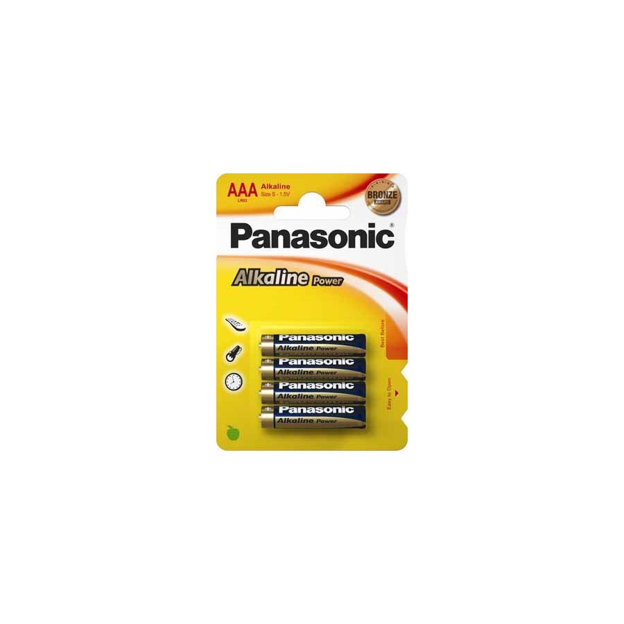 4093-Panasonic LR03APB Bateria de un solo uso AAA Alcalino 4093-Panasonic LR03APB Bateria de un solo uso AAA Alcalino