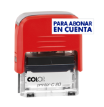 4136-SELLO DE ENTINAJE PRINTER FORMULA PARA ABONAR EN CUENTA COLOP 141686
