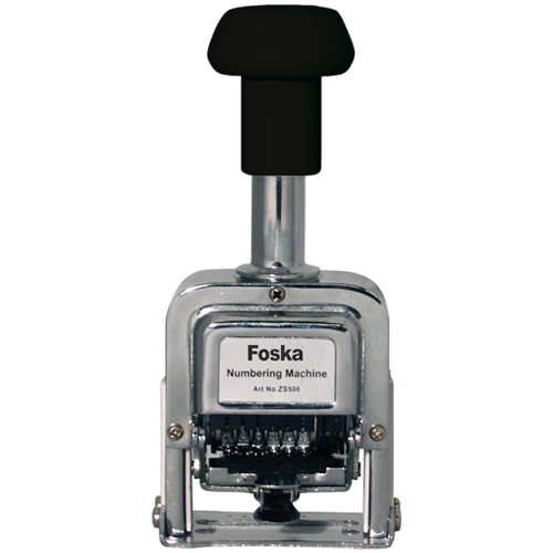 4153-NUMERADOR FOSKA 5 MM 6 BANDAS COLOP NUMF.ZS506