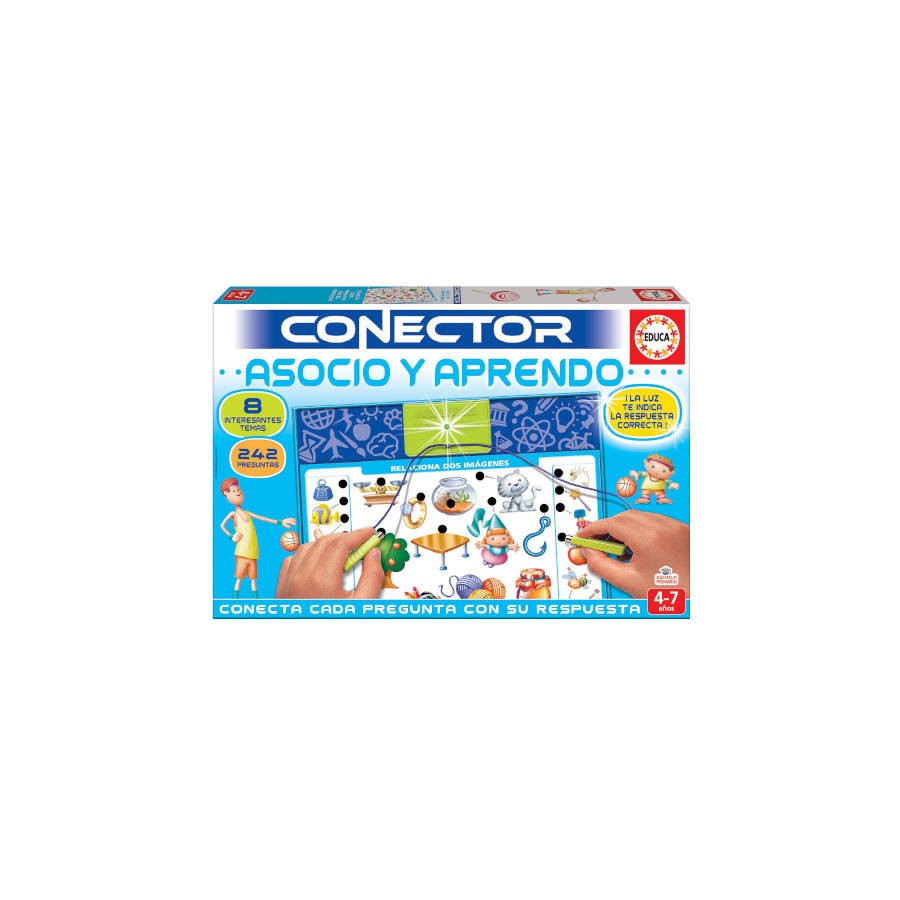 4172-JUEGO CONECTOR ASOCIO Y APRENDO DE 4-7 ANOS EDUCA BORRAS 4172-JUEGO CONECTOR ASOCIO Y APRENDO DE 4-7 ANOS EDUCA BORRAS