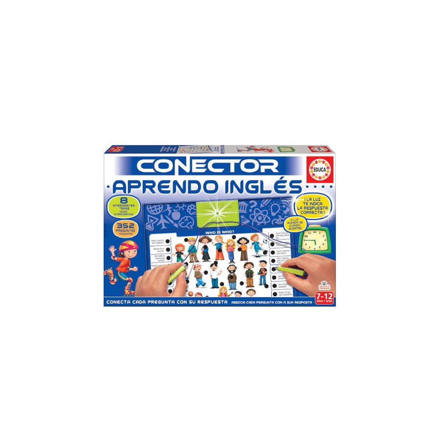 4174-JUEGO CONECTOR APRENDO INGLES DE 7-12 ANOS EDUCA BORRAS 4174-JUEGO CONECTOR APRENDO INGLES DE 7-12 ANOS EDUCA BORRAS