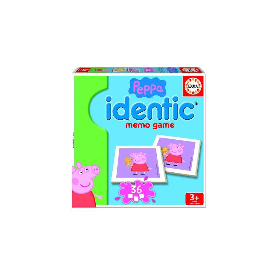 4178-JUEGO IDENTIC PEPPA PIG +3 ANOS EDUCA BORRAS 16227 4178-JUEGO IDENTIC PEPPA PIG +3 ANOS EDUCA BORRAS 16227