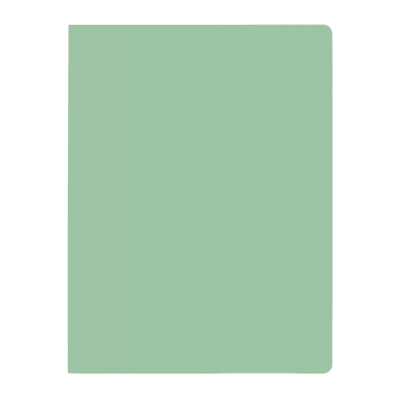 SUBCARPETA SIMPLES PASTEL 180 GRS A4 COLOR VERDE GIO 400040509