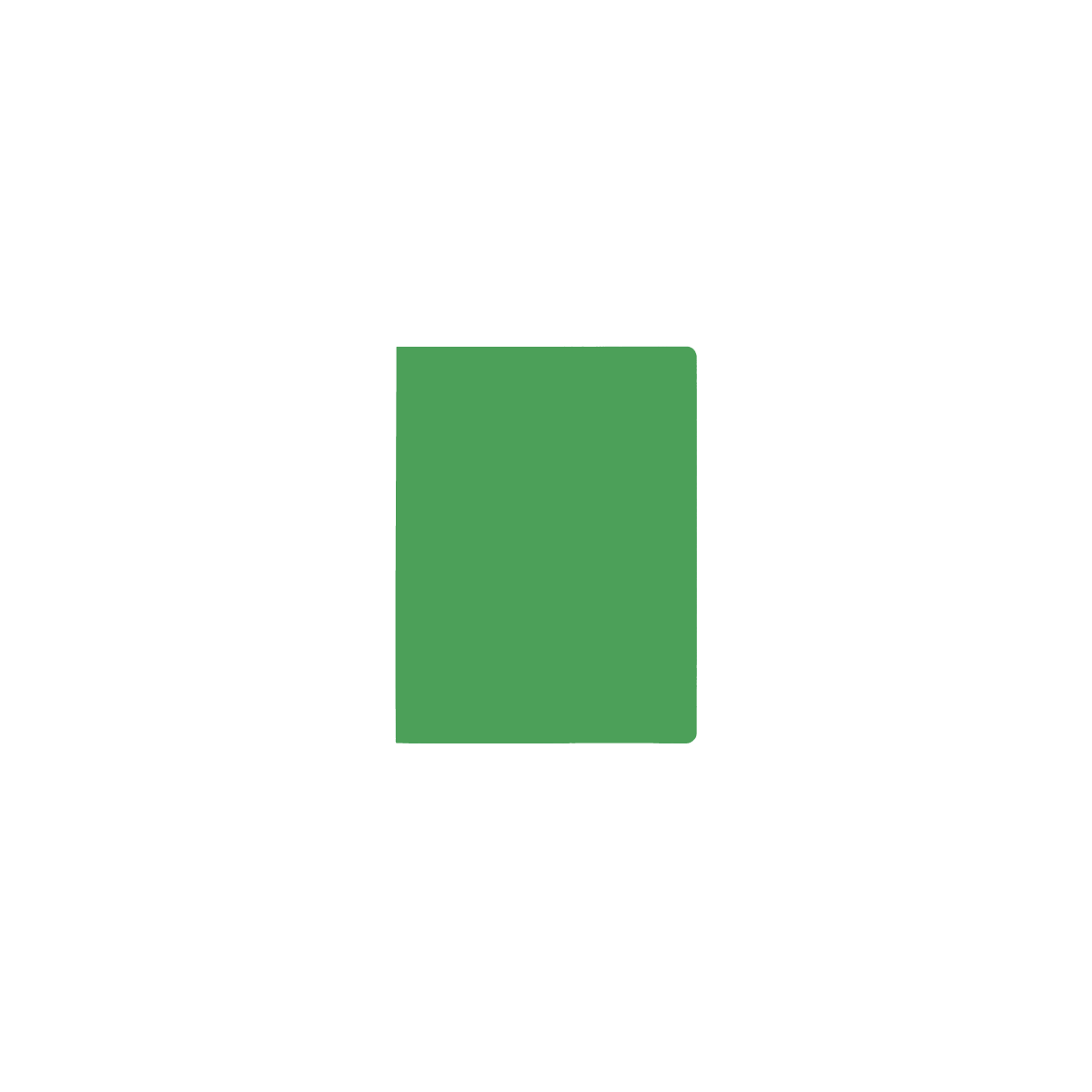 SUBCARPETA SIMPLES INTENSAS 250 GRS A4 COLOR VERDE GIO 400040485