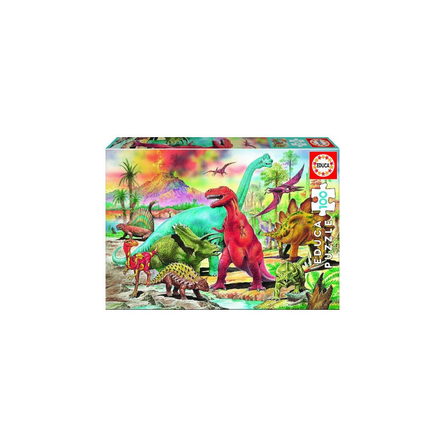 4189-PUZZLE INFANTIL 100 DINOSAURIOS DE 6-8 ANOS EDUCA BORRAS 13179 4189-PUZZLE INFANTIL 100 DINOSAURIOS DE 6-8 ANOS EDUCA BORRAS 13179