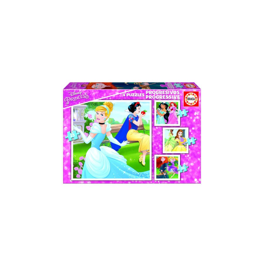 4193-PUZZLE PROGRESIVOS PRINCESAS DISNEY 12-16-20-25 DE 3-5 ANOS EDUCA BORRAS 17166 4193-PUZZLE PROGRESIVOS PRINCESAS DISNEY 12-16-20-25 DE 3-5 ANOS EDUCA BORRAS 17166