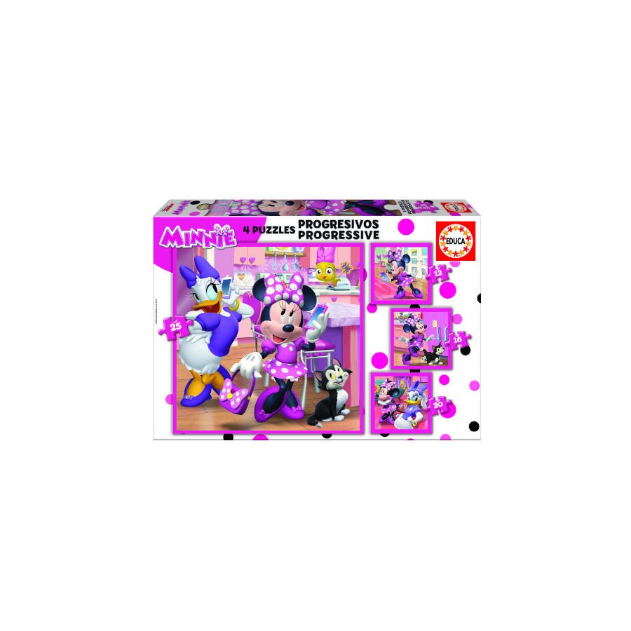 4194-PUZZLE PROGRESIVOS MINNIE HAPPY HELPERS 12-16-20-25 DE 3-5 ANOS EDUCA BORRAS 17630 4194-PUZZLE PROGRESIVOS MINNIE HAPPY HELPERS 12-16-20-25 DE 3-5 ANOS EDUCA BORRAS 17630