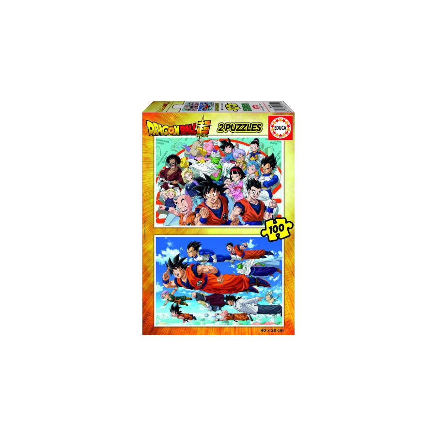4203-PUZZLE 2x100 DRAGON BALL DE 6-8 ANOS EDUCA BORRAS 18214 4203-PUZZLE 2x100 DRAGON BALL DE 6-8 ANOS EDUCA BORRAS 18214